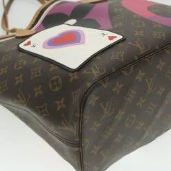 Brand Street LOUIS VUITTON Monogram Game On Neverfull MM Tote Bag M57452 LV Auth 37723 -Best Jewelry Store 37723 11