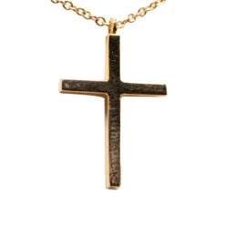 Upteam Tiffany 18K Yellow Gold Diamond Medium Metro Cross Pendant Necklace -Best Jewelry Store 3JDDX5QF9PJDIX97 3