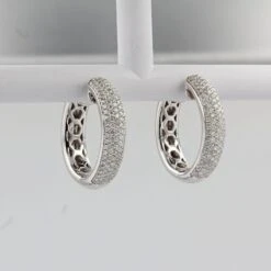 Sarl Baume Modern 2.30 Carat Diamonds 18 Karat White Gold Earrings -Best Jewelry Store 3 master dd2519bb 3ec7 45c3 a6d1 2085e333772c