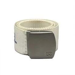 Luxury Resale Network CHANEL - Vintage 99S 1999 Logo Adjustable Nylon Web - White - XS/S - Belt -Best Jewelry Store 3d1cd45b 7be2 5f4c b39f a13d503b14a6 93423da3 8d68 49e5 9556 7d0fed9ac1e6