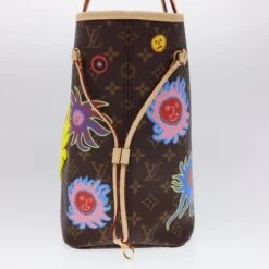 Brand Street LOUIS VUITTON Yayoi Kusama Face Neverfull MM Tote Bag M46447 LV Auth 40256A 25 Brand Street LOUIS VUITTON Yayoi Kusama Face Neverfull MM Tote Bag M46447 LV Auth 40256A -Best Jewelry Store 40256A 4