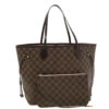 Brand Street LOUIS VUITTON Damier Ebene Neverfull MM Tote Bag N51105 LV Auth 40600 -Best Jewelry Store 40600 1