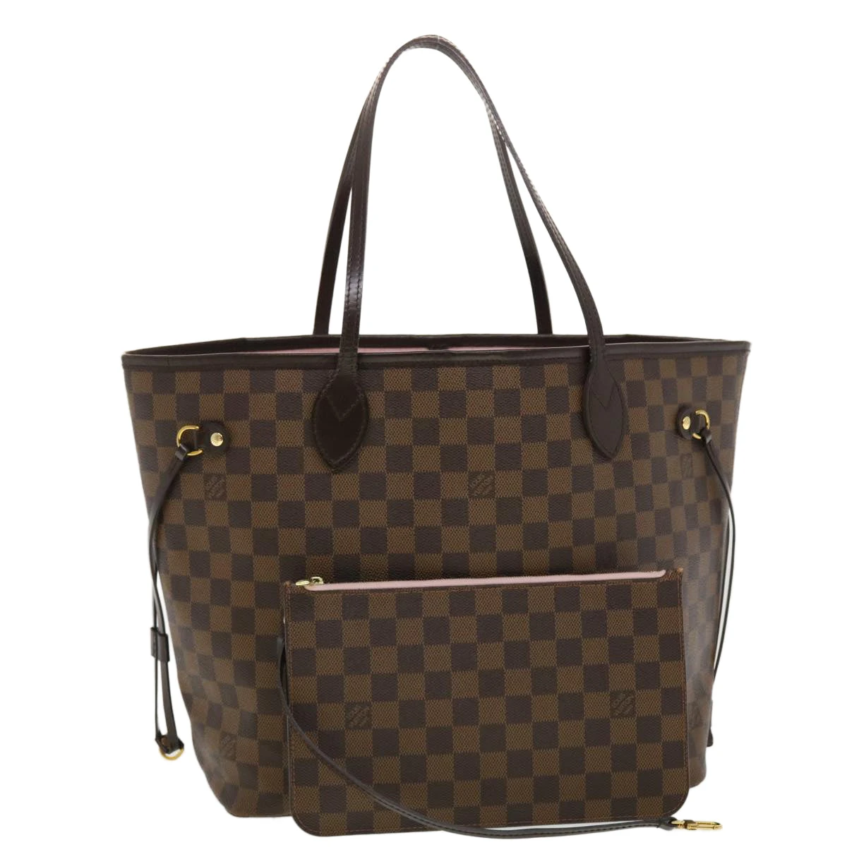 Brand Street LOUIS VUITTON Damier Ebene Neverfull MM Tote Bag N51105 LV Auth 40600 3 Brand Street LOUIS VUITTON Damier Ebene Neverfull MM Tote Bag N51105 LV Auth 40600