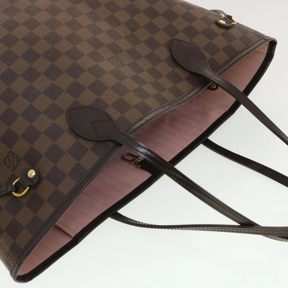 Brand Street LOUIS VUITTON Damier Ebene Neverfull MM Tote Bag N51105 LV Auth 40600 8 Brand Street LOUIS VUITTON Damier Ebene Neverfull MM Tote Bag N51105 LV Auth 40600 - Image 6