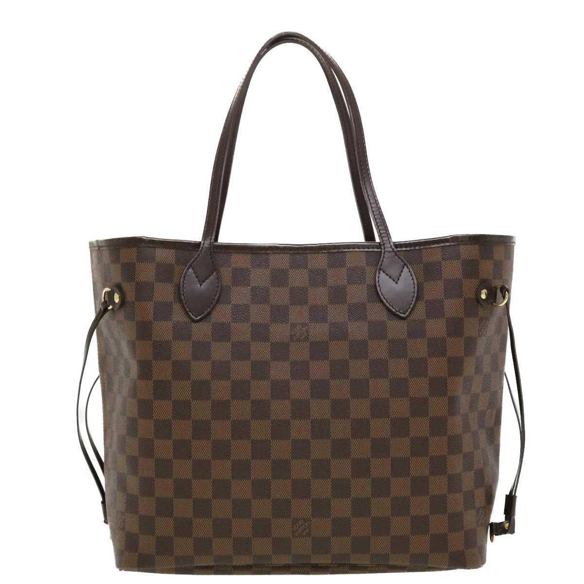 Brand Street LOUIS VUITTON Damier Ebene Neverfull MM Tote Bag N51105 LV Auth 41156A 4 Brand Street LOUIS VUITTON Damier Ebene Neverfull MM Tote Bag N51105 LV Auth 41156A - Image 2