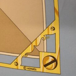 Style Tribute Hermes Carre 90 Sextants Scarf Silk Light Blue Yellow Auth 42700 20 Style Tribute Hermes Carre 90 Sextants Scarf Silk Light Blue Yellow Auth 42700 -Best Jewelry Store 42700 9