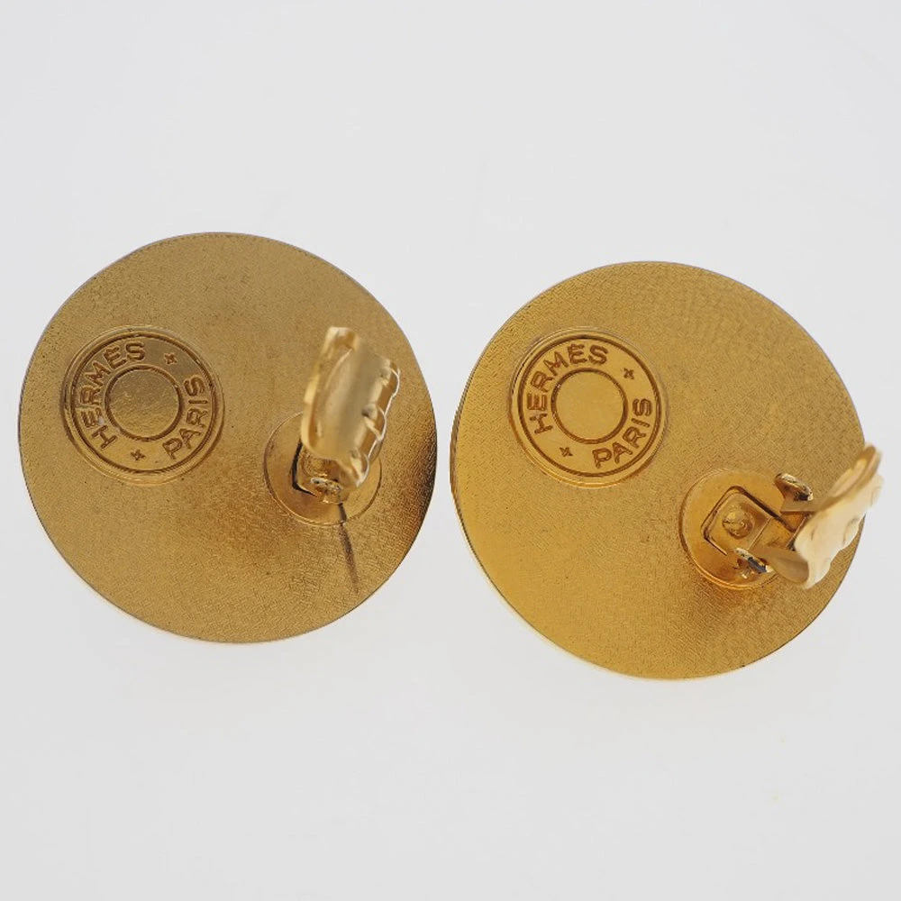 The Brand Collector Hermes Medor Earrings 4 The Brand Collector Hermes Medor Earrings - Image 2