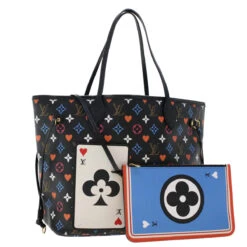 Brand Street LOUIS VUITTON Monogram Game On Neverfull MM Shoulder Bag M57483 LV Auth 46152A