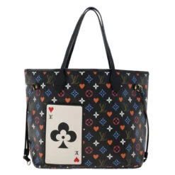 Brand Street LOUIS VUITTON Monogram Game On Neverfull MM Shoulder Bag M57483 LV Auth 46152A -Best Jewelry Store 46152A 2