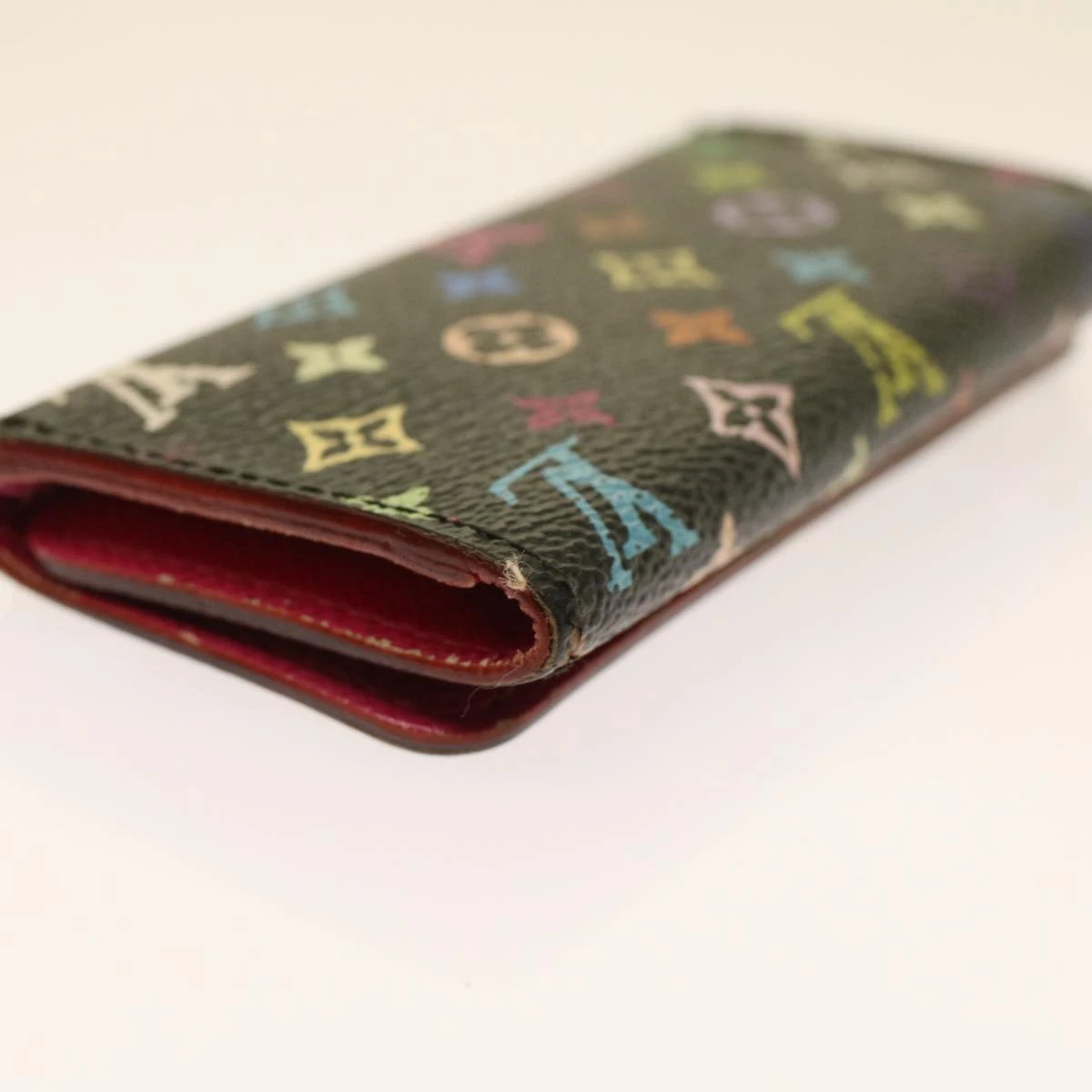 Brand Street LOUIS VUITTON Monogram Multicolor Multicles 4 Key Case Black M60044 Auth 48631 18 Brand Street LOUIS VUITTON Monogram Multicolor Multicles 4 Key Case Black M60044 Auth 48631 - Image 16