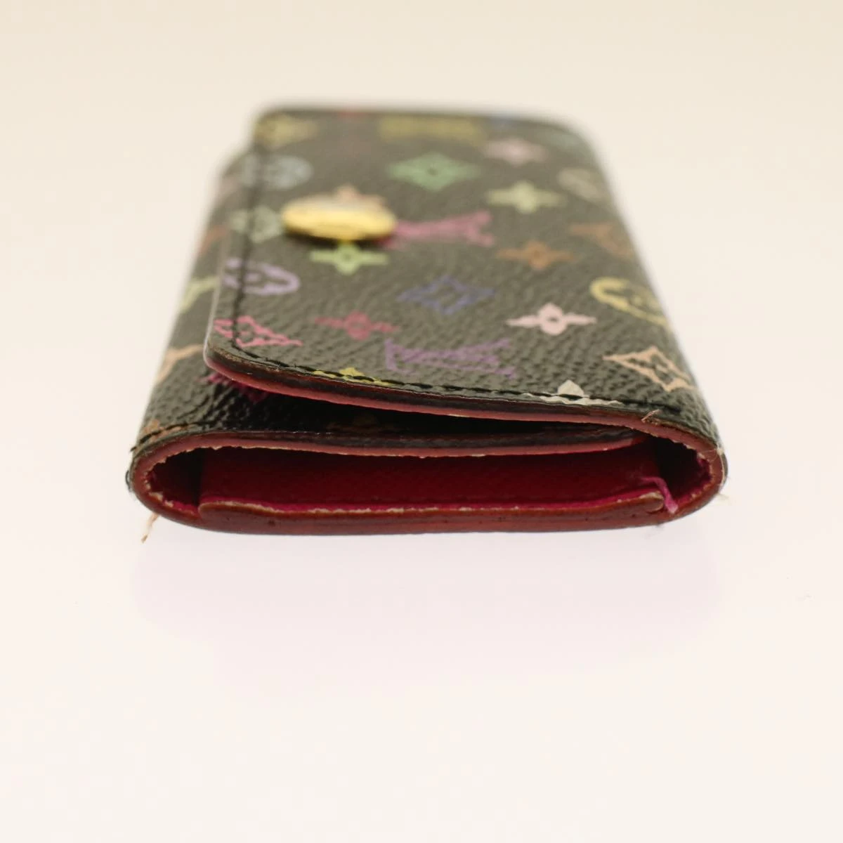 Brand Street LOUIS VUITTON Monogram Multicolor Multicles 4 Key Case Black M60044 Auth 48631 6 Brand Street LOUIS VUITTON Monogram Multicolor Multicles 4 Key Case Black M60044 Auth 48631 - Image 4