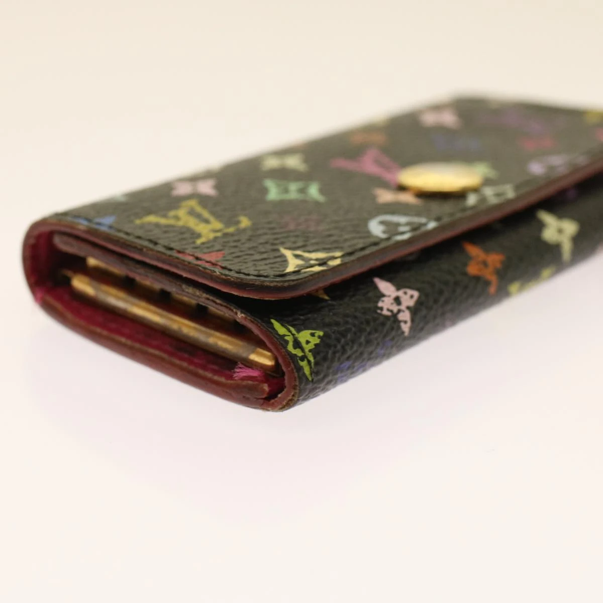 Brand Street LOUIS VUITTON Monogram Multicolor Multicles 4 Key Case Black M60044 Auth 48631 16 Brand Street LOUIS VUITTON Monogram Multicolor Multicles 4 Key Case Black M60044 Auth 48631 - Image 14