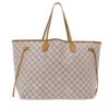 Brand Street LOUIS VUITTON Damier Azur Neverfull GM Tote Bag N41360 LV Auth 49735