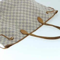 Brand Street LOUIS VUITTON Damier Azur Neverfull GM Tote Bag N41360 LV Auth 49735 -Best Jewelry Store 49735 7
