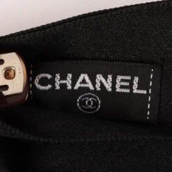 QOO Vintage CHANEL Satin Ribbon Hair Clip Black -Best Jewelry Store 4 31b54be7 14bb 4a83 975c 4317cdc7fcde