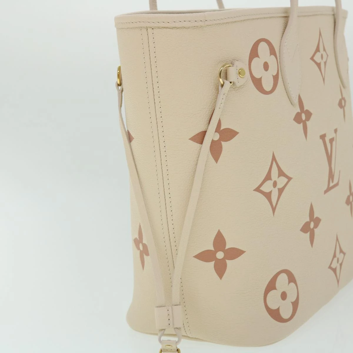 Brand Street LOUIS VUITTON Empreinte Neverfull MM Bag Reme Rose Trianon M21579 LV Auth 51426A 5 Brand Street LOUIS VUITTON Empreinte Neverfull MM Bag Reme Rose Trianon M21579 LV Auth 51426A - Image 3