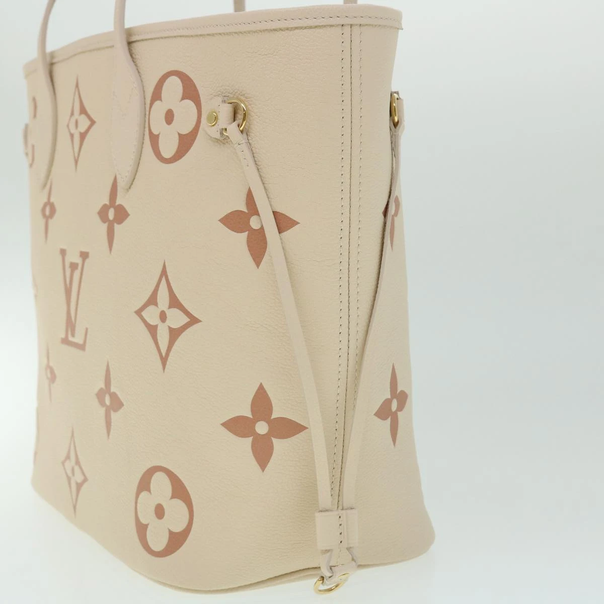 Brand Street LOUIS VUITTON Empreinte Neverfull MM Bag Reme Rose Trianon M21579 LV Auth 51426A 6 Brand Street LOUIS VUITTON Empreinte Neverfull MM Bag Reme Rose Trianon M21579 LV Auth 51426A - Image 4