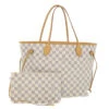 Style Tribute LOUIS VUITTON Damier Azur Neverfull Mm Tote Bag N41605 Lv Auth 54291a -Best Jewelry Store 54291A 1