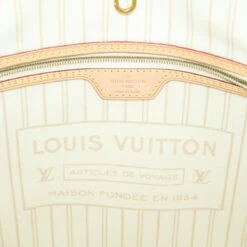 Style Tribute LOUIS VUITTON Damier Azur Neverfull Mm Tote Bag N41605 Lv Auth 54291a -Best Jewelry Store 54291A 16