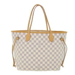 Style Tribute LOUIS VUITTON Damier Azur Neverfull Mm Tote Bag N41605 Lv Auth 54291a -Best Jewelry Store 54291A 2