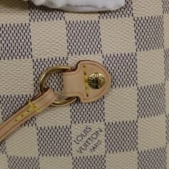 Style Tribute LOUIS VUITTON Damier Azur Neverfull Mm Tote Bag N41605 Lv Auth 54444a -Best Jewelry Store 54444A 15