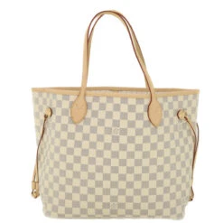 Style Tribute LOUIS VUITTON Damier Azur Neverfull Mm Tote Bag N41605 Lv Auth 54444a -Best Jewelry Store 54444A 2