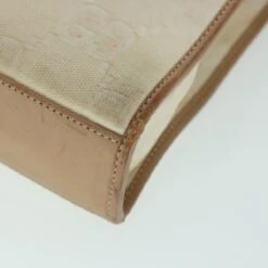 Brand Street GUCCI GG Canvas Jackie Hand Bag Beige Brown Auth 54800 -Best Jewelry Store 54800 10