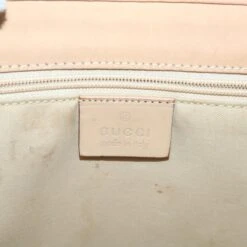 Brand Street GUCCI GG Canvas Jackie Hand Bag Beige Brown Auth 54800 -Best Jewelry Store 54800 15