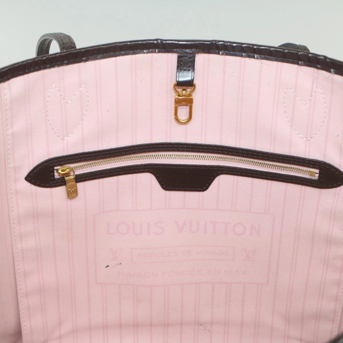 Brand Street LOUIS VUITTON Damier Ebene Neverfull MM Tote Bag N51105 LV Auth 55229 21 Brand Street LOUIS VUITTON Damier Ebene Neverfull MM Tote Bag N51105 LV Auth 55229 - Image 19