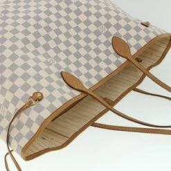 Brand Street LOUIS VUITTON Damier Azur Neverfull GM Tote Bag N41360 LV Auth 56740 -Best Jewelry Store 56740 6