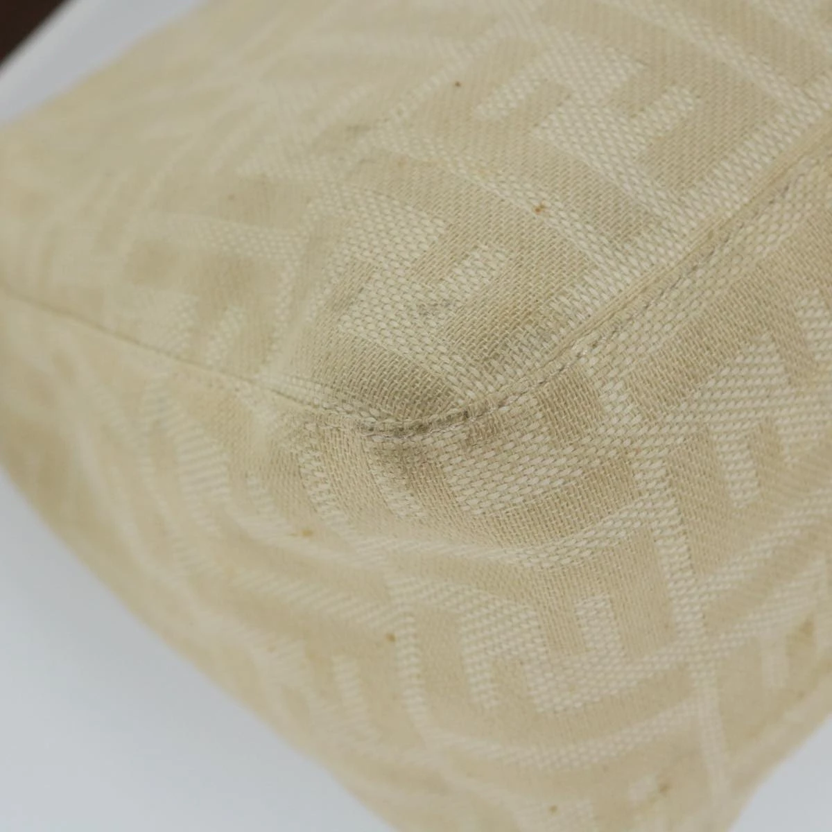 Brand Street FENDI Zucca Canvas Mamma Baguette Shoulder Bag Beige Auth 57043 19 Brand Street FENDI Zucca Canvas Mamma Baguette Shoulder Bag Beige Auth 57043 - Image 17