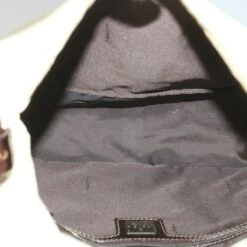 Brand Street FENDI Zucca Canvas Mamma Baguette Shoulder Bag Beige Auth 57043 32 Brand Street FENDI Zucca Canvas Mamma Baguette Shoulder Bag Beige Auth 57043 -Best Jewelry Store 57043 17