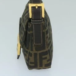 Style Tribute FENDI Zucca Canvas Mini Mamma Baguette Hand Bag Black Brown Auth 59810a -Best Jewelry Store 59810A 4 3000929a c7e3 42fc a6cc eafb5690ffeb