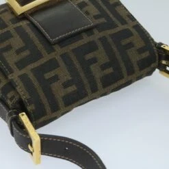 Style Tribute FENDI Zucca Canvas Mini Mamma Baguette Hand Bag Black Brown Auth 59810a -Best Jewelry Store 59810A 6 b88c0e4a 0cfb 4536 8d4b 6bb0051f9450