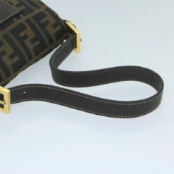 Style Tribute FENDI Zucca Canvas Mini Mamma Baguette Hand Bag Black Brown Auth 59810a -Best Jewelry Store 59810A 7 5f47c584 9139 42a9 9606 8352f7006d53