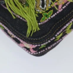 Brand Street FENDI Mamma Baguette Shoulder Bag Denim Navy Auth 59814A 37 Brand Street FENDI Mamma Baguette Shoulder Bag Denim Navy Auth 59814A -Best Jewelry Store 59814A 13