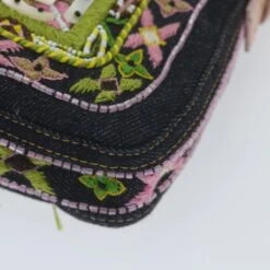 Brand Street FENDI Mamma Baguette Shoulder Bag Denim Navy Auth 59814A 38 Brand Street FENDI Mamma Baguette Shoulder Bag Denim Navy Auth 59814A -Best Jewelry Store 59814A 14