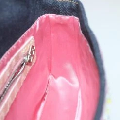 Brand Street FENDI Mamma Baguette Shoulder Bag Denim Navy Auth 59814A 41 Brand Street FENDI Mamma Baguette Shoulder Bag Denim Navy Auth 59814A -Best Jewelry Store 59814A 18