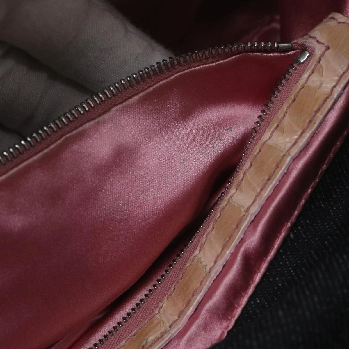 Brand Street FENDI Mamma Baguette Shoulder Bag Denim Navy Auth 59814A 13 Brand Street FENDI Mamma Baguette Shoulder Bag Denim Navy Auth 59814A - Image 11