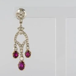 Sarl Baume Ruby Diamond 18 Karat White Gold Drop Earrings 23 Sarl Baume Ruby Diamond 18 Karat White Gold Drop Earrings -Best Jewelry Store 5 master 67bfabe0 f8a6 486e 9603 ea969e6070b9