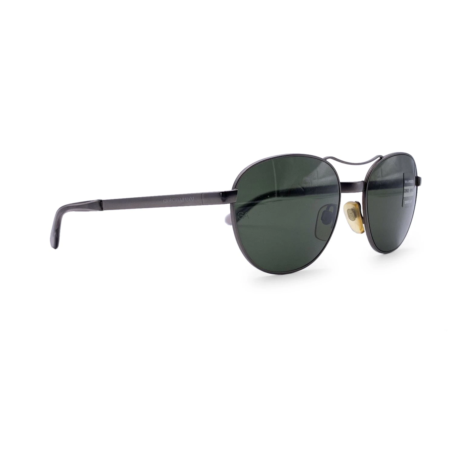 Opherty Ciocci ARMANIGiorgio Vintage Gunmetal Sunglasses 644 905 135 Mm 5 Opherty Ciocci ARMANIGiorgio Vintage Gunmetal Sunglasses 644 905 135 Mm - Image 3