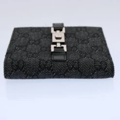 Brand Street GUCCI GG Canvas Jackie Wallet Navy 05474 Auth 60080A -Best Jewelry Store 60080A 7