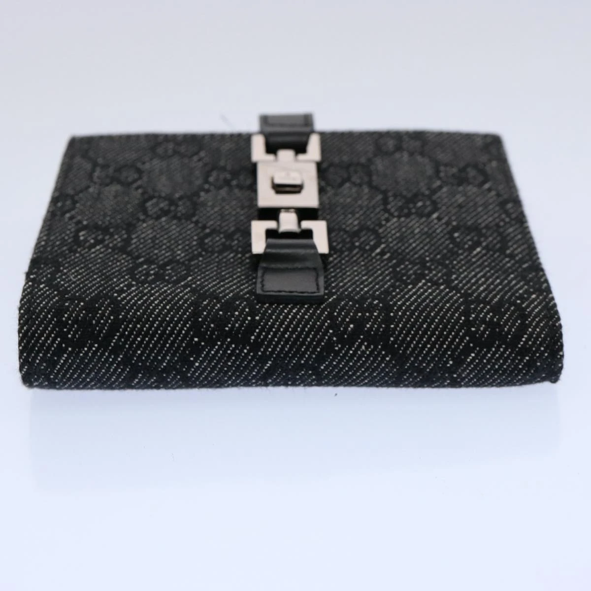 Style Tribute GUCCI Gg Canvas Jackie Wallet Navy 05474 Auth 60080a 8 Style Tribute GUCCI Gg Canvas Jackie Wallet Navy 05474 Auth 60080a - Image 6