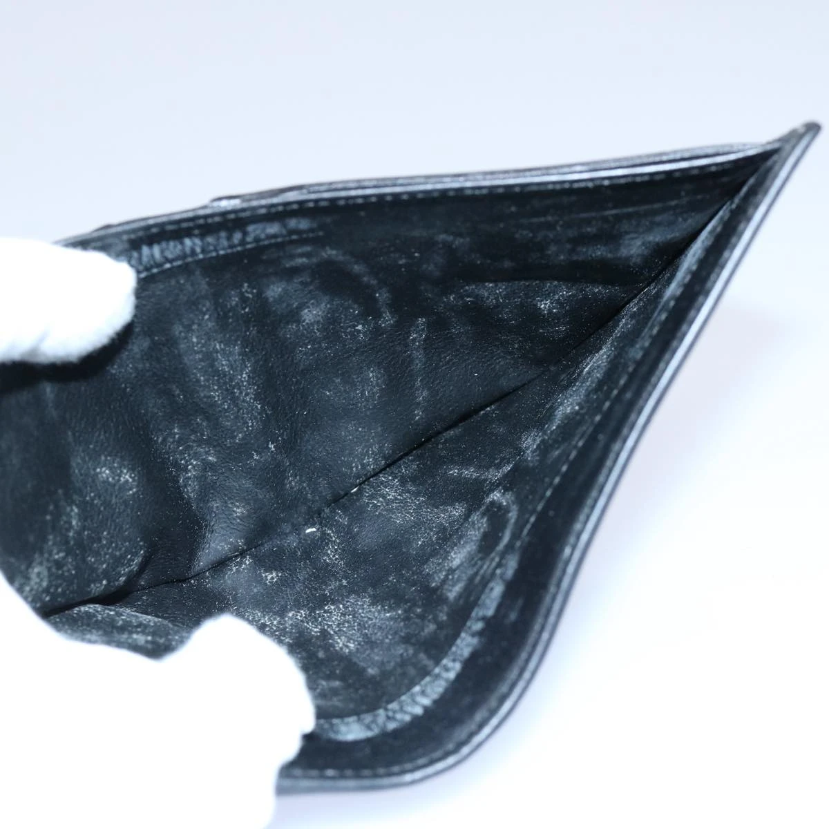 Brand Street GUCCI GG Canvas Sherry Line Jackie Wallet Black White Auth 60081A 12 Brand Street GUCCI GG Canvas Sherry Line Jackie Wallet Black White Auth 60081A - Image 10