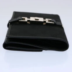 Brand Street GUCCI GG Canvas Sherry Line Jackie Wallet Black White Auth 60081A 24 Brand Street GUCCI GG Canvas Sherry Line Jackie Wallet Black White Auth 60081A -Best Jewelry Store 60081A 4