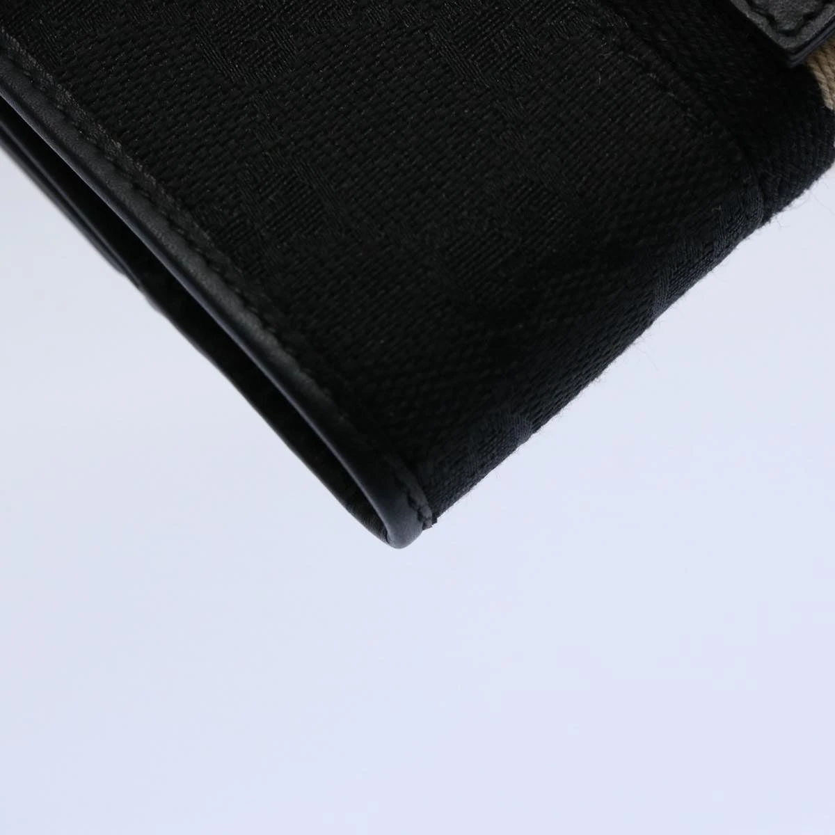 Brand Street GUCCI GG Canvas Sherry Line Jackie Wallet Black White Auth 60081A 17 Brand Street GUCCI GG Canvas Sherry Line Jackie Wallet Black White Auth 60081A - Image 15