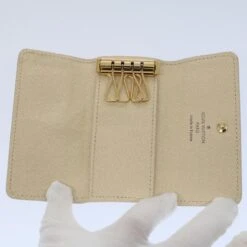 Brand Street LOUIS VUITTON Damier Azur Multi Cles 4 Key Case N60020 LV Auth 60112 27 Brand Street LOUIS VUITTON Damier Azur Multi Cles 4 Key Case N60020 LV Auth 60112 -Best Jewelry Store 60112 14