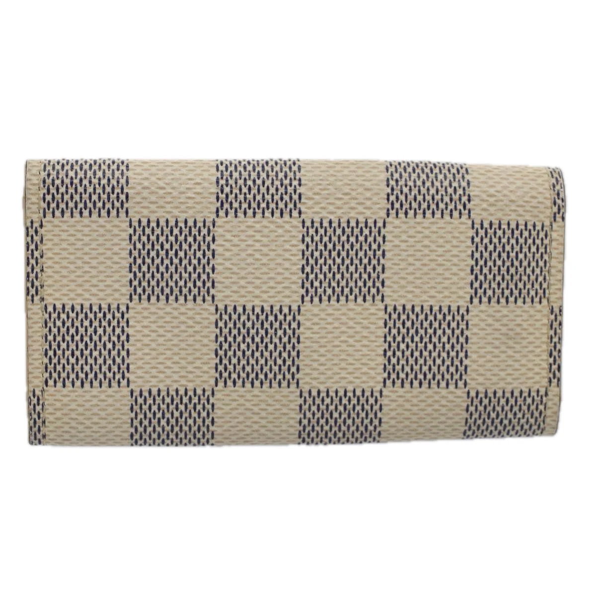 Brand Street LOUIS VUITTON Damier Azur Multi Cles 4 Key Case N60020 LV Auth 60112 4 Brand Street LOUIS VUITTON Damier Azur Multi Cles 4 Key Case N60020 LV Auth 60112 - Image 2