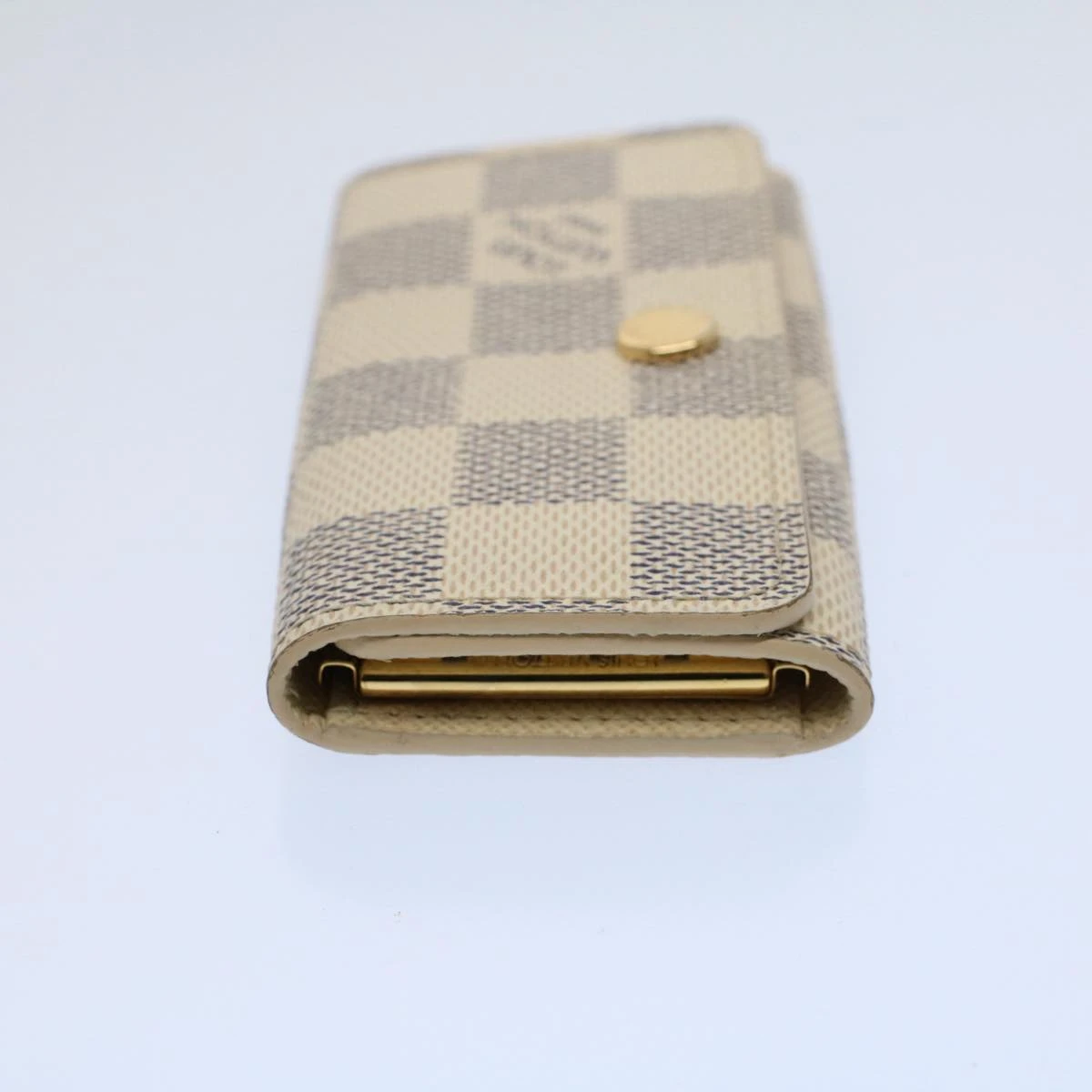 Brand Street LOUIS VUITTON Damier Azur Multi Cles 4 Key Case N60020 LV Auth 60112 5 Brand Street LOUIS VUITTON Damier Azur Multi Cles 4 Key Case N60020 LV Auth 60112 - Image 3