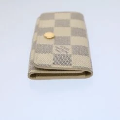 Brand Street LOUIS VUITTON Damier Azur Multi Cles 4 Key Case N60020 LV Auth 60112 21 Brand Street LOUIS VUITTON Damier Azur Multi Cles 4 Key Case N60020 LV Auth 60112 -Best Jewelry Store 60112 5